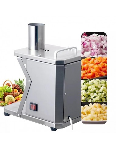 Dalle EX-06 Elektrikli Paslanmaz Çelik Meyve Sebze Gıda Dilimleme Makinesi